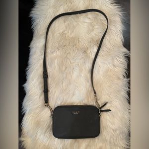 Kate Spade Black Slim Crossbody Purse